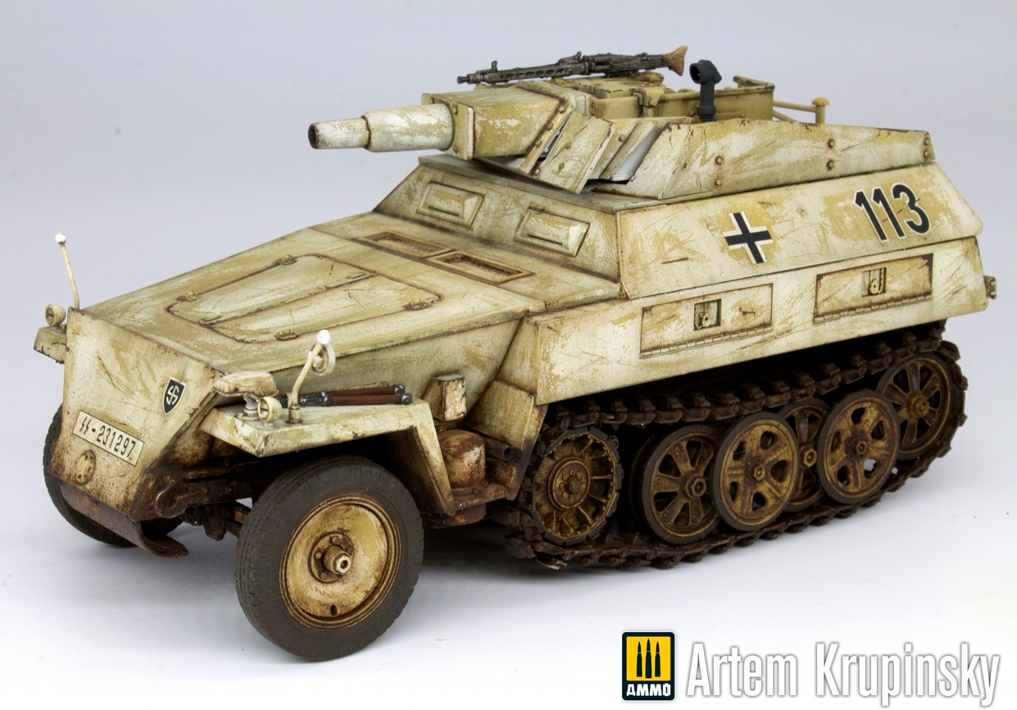 semie chenillé Sd.kfz.250/8 (kit Dragon 1:35)