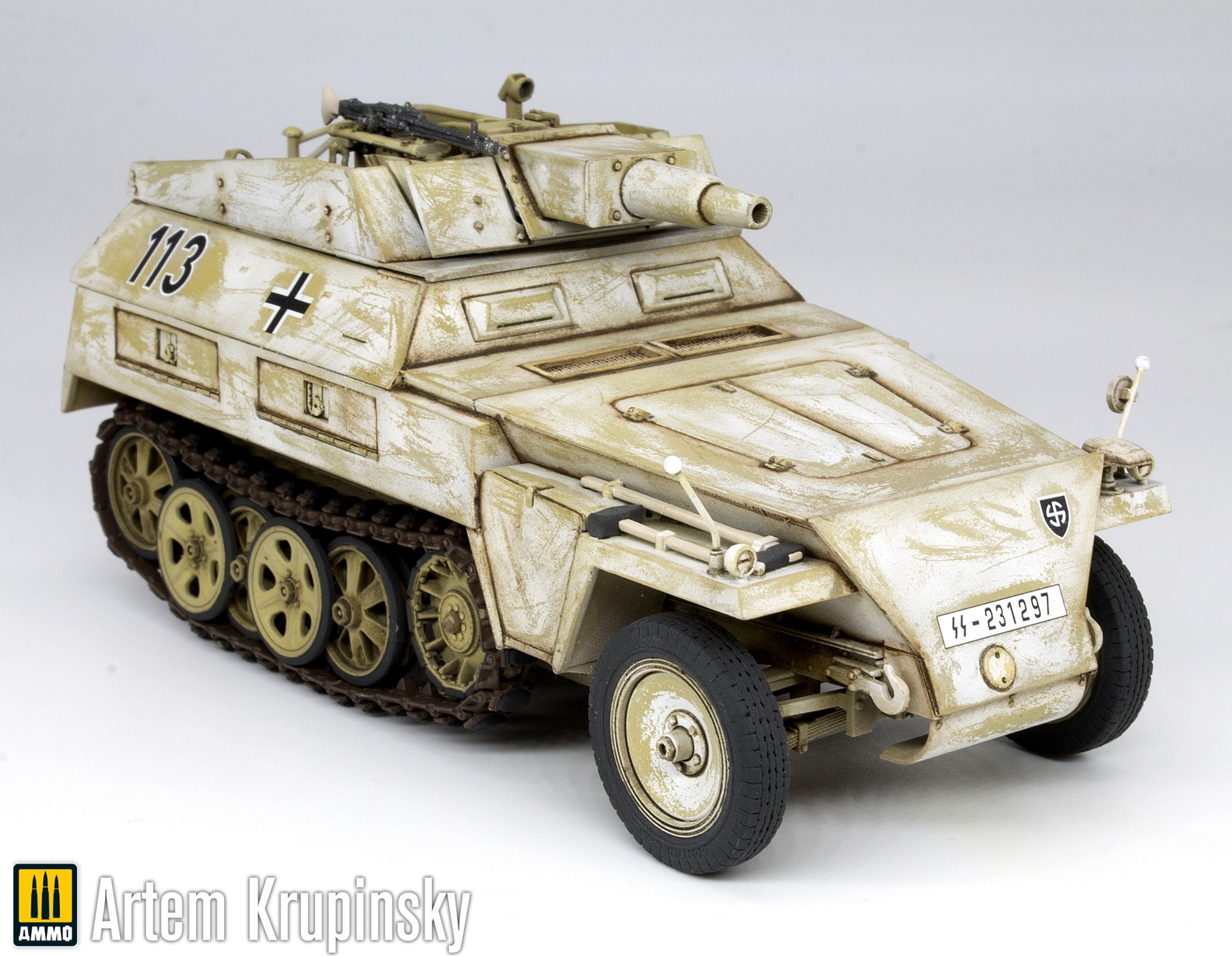 tank Sd.kfz.250/8 (kit Dragon 1:35)