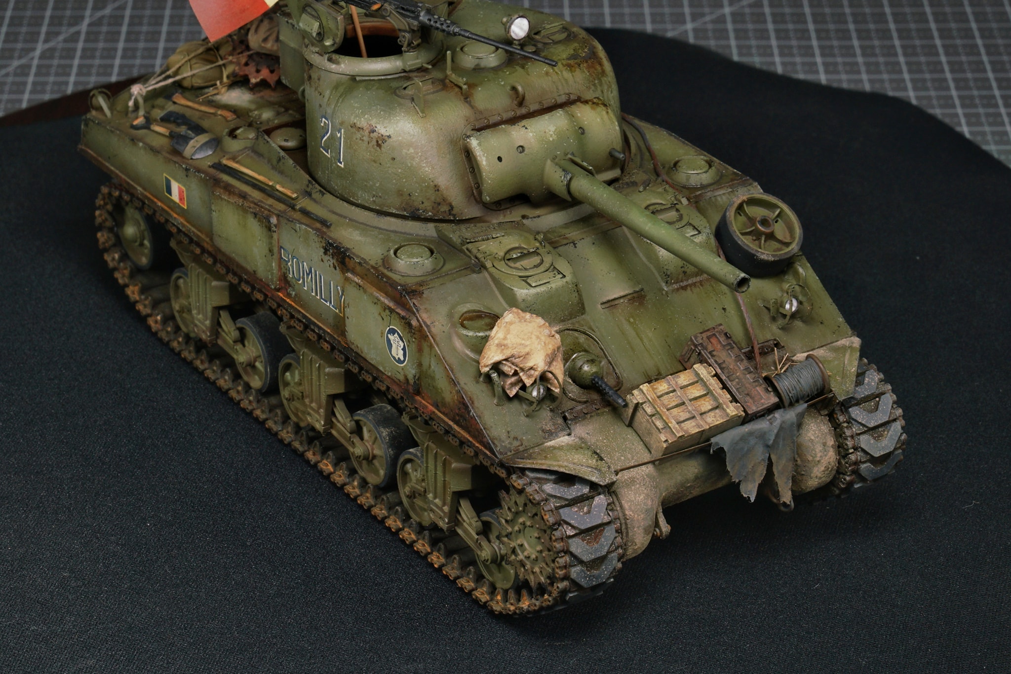 peinture Sherman M4