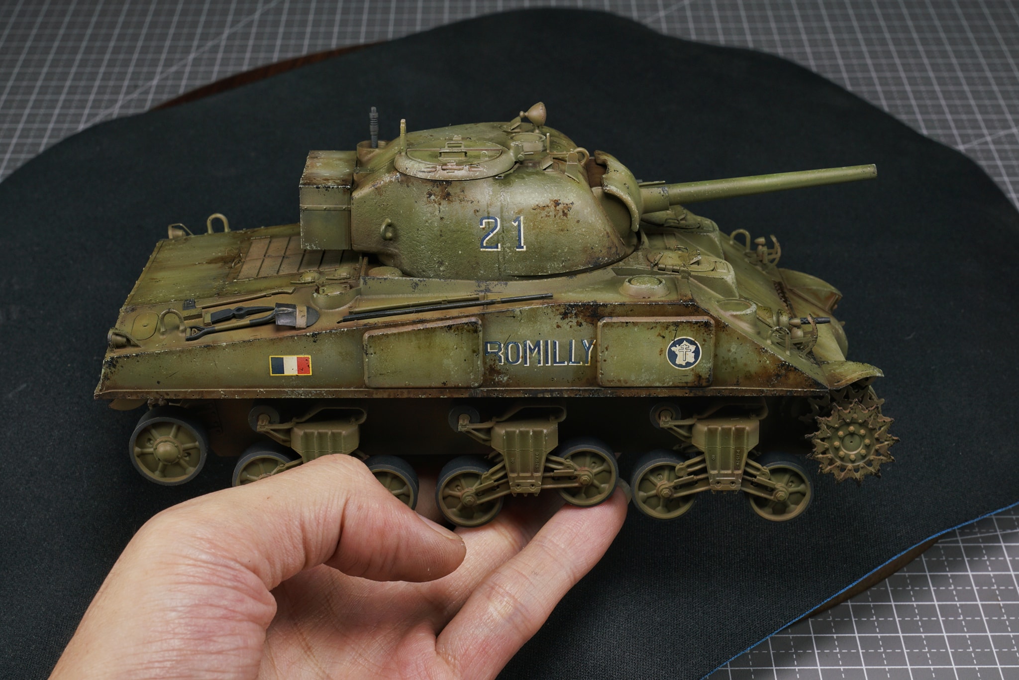 Sherman M4 italery