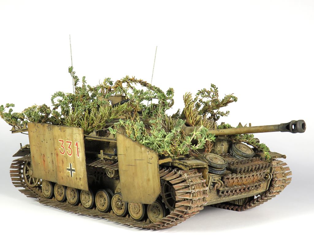 Sturmgeschüz IV maquette char
