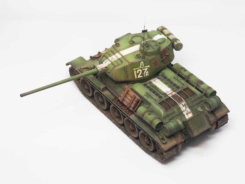 T-34/85 maquette